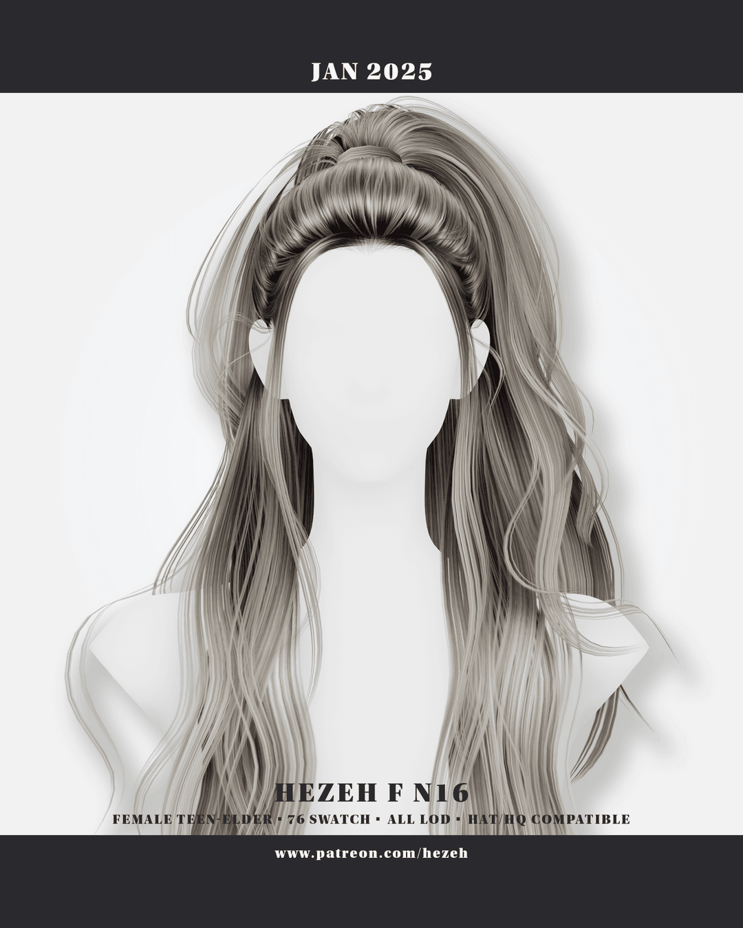 Галерея мода Прическа FHair_No16 #1